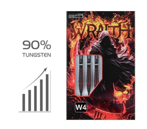 One80 Wraith W4 dartpijlen 90%