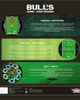 Bull’s Game Dartboard Football