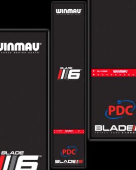 Winmau Pro Zone Precision Blade 6 Soft Feel Dart Mat & Integrated Oche