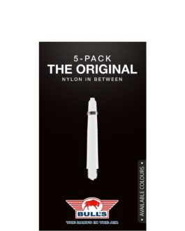 Bull’s Nylon ‘The Original’ 5-pack Shafts white