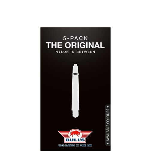 Bull's Nylon 'The Original' 5-pack Shafts white