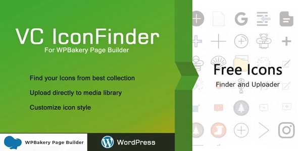 VC Icon Finder – WPBakery Page Builder Icon finder