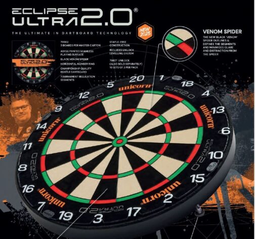 Unicorn Eclipse Ultra 2.0 Dartboard - Afbeelding 5