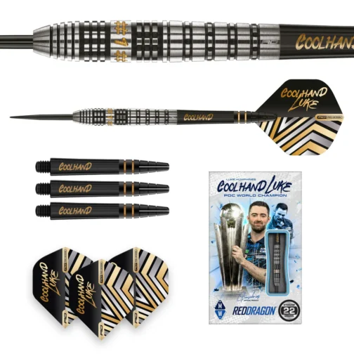 Red Dragon Luke Humphries Prestige 90% dartpijlen - Afbeelding 4