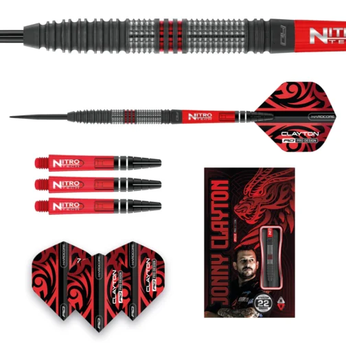 Reddragon Jonny Clayton Hiraeth 90% dartpijlen - Afbeelding 4