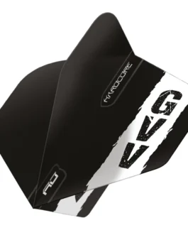 Red Dragon Gian van Veen Black Logo Dart Flights