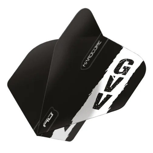 Red Dragon Gian van Veen Black Logo Dart Flights