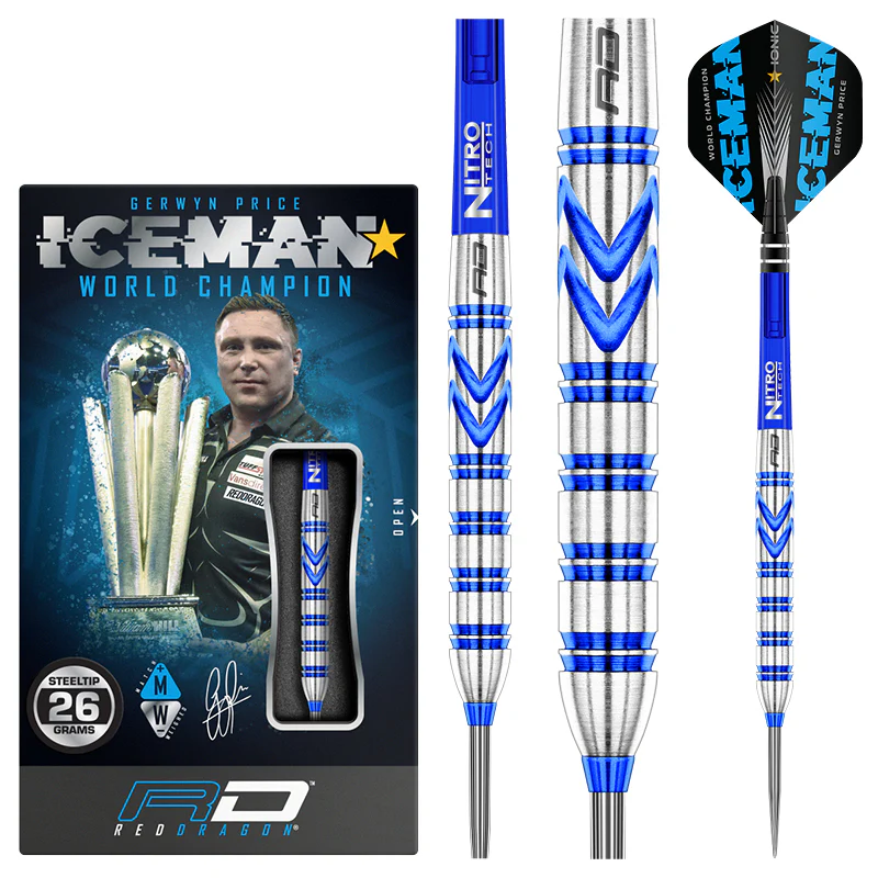 Reddragon Gerwyn Price Blue Originals dartpijlen