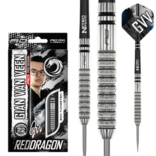 Red Dragon Gian Van Veen Diamond 90% Tour edition dart pijlen 22gram