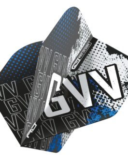 Red Dragon Gian van Veen Blue Hardcore Prem Dart Flight