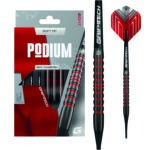 GOAT Podium Tungsten black/red dartpijlen