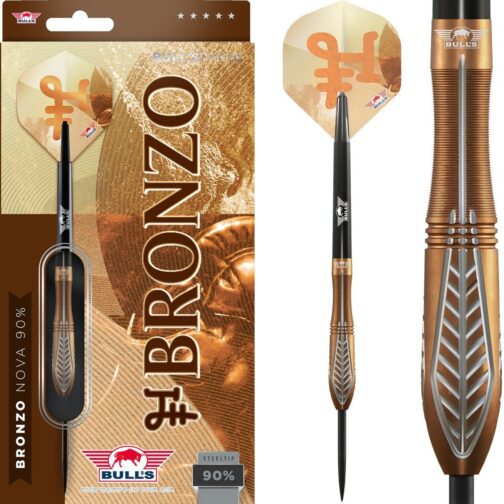 Bull's Bronzo Nova 90% dartpijlen