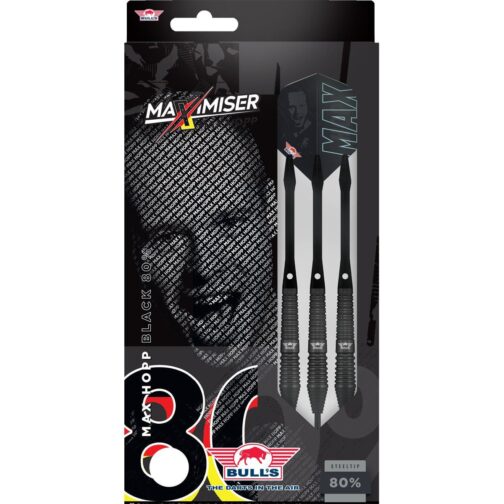 Bull's Max Hopp 80% Black dartpijlen - Afbeelding 5