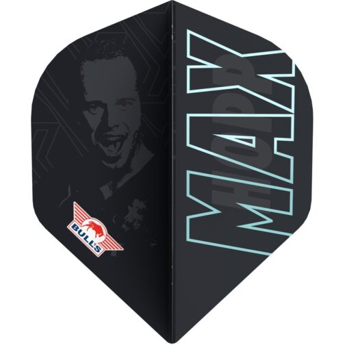 Bull's Player Player 100 Max Hopp 80 Black No.2 Flights