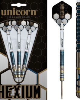 Unicorn Hexium 02 Blue 90% dartpijlen