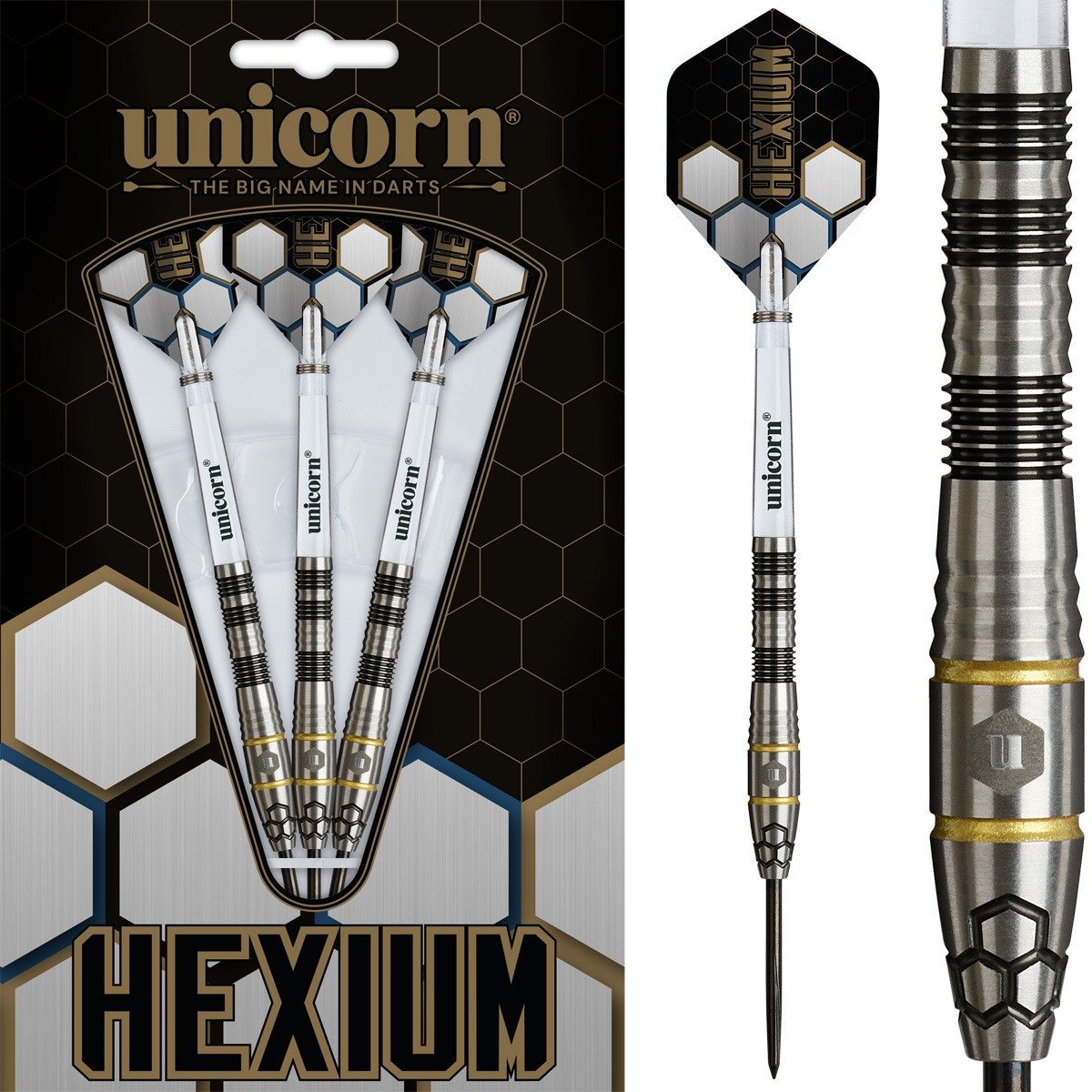 Unicorn Hexium 1 90% dartpijlen