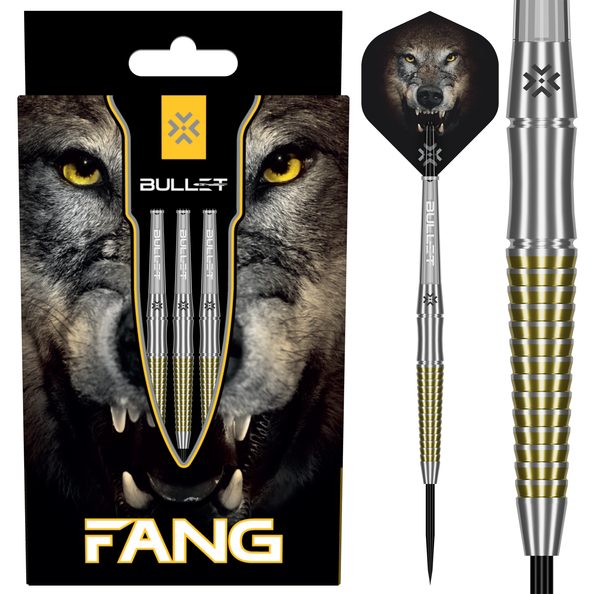 Bullet Fang 90% dartpijlen