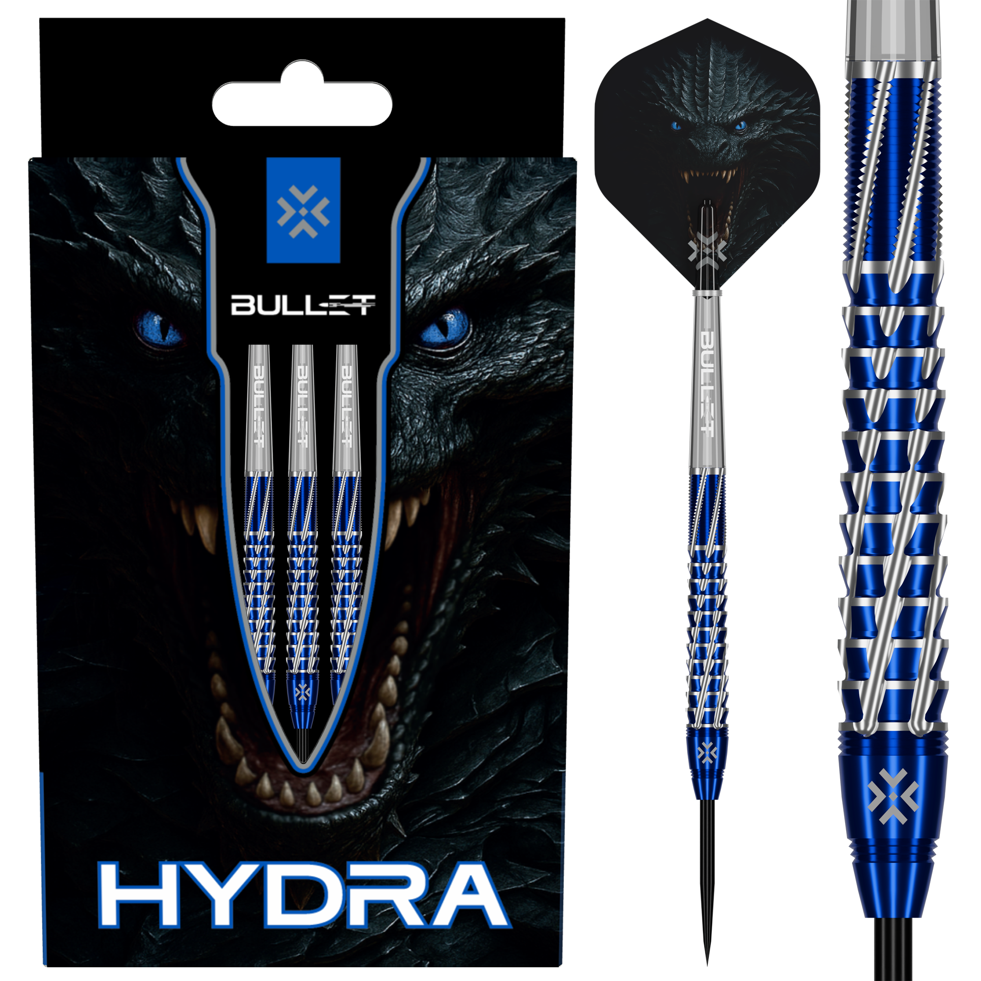 Bullet Hydra 95% dartpijlen
