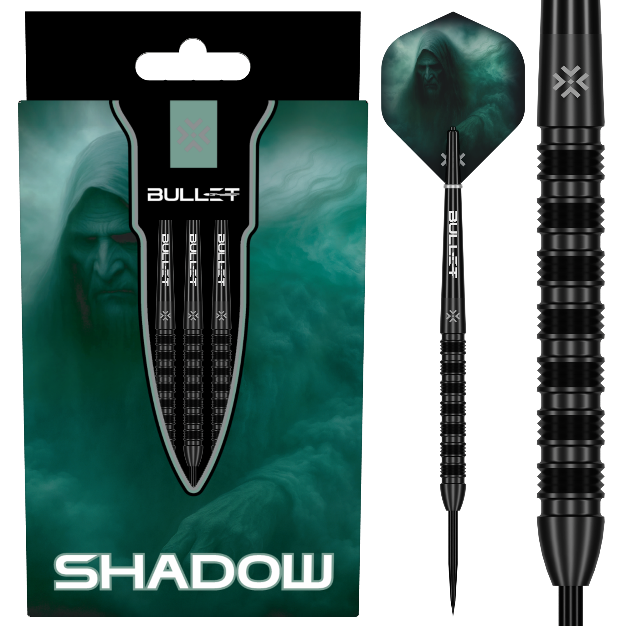 Bullet Shadow 90% dartpijlen