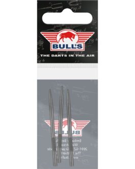 Bull’s Knurled Grip Points Black 45mm