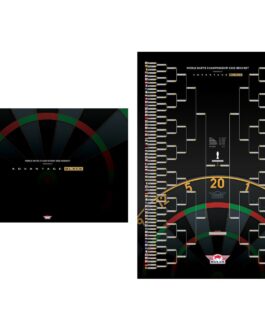 Bull’s PDC Darts World Championship Bracket Poster 2026