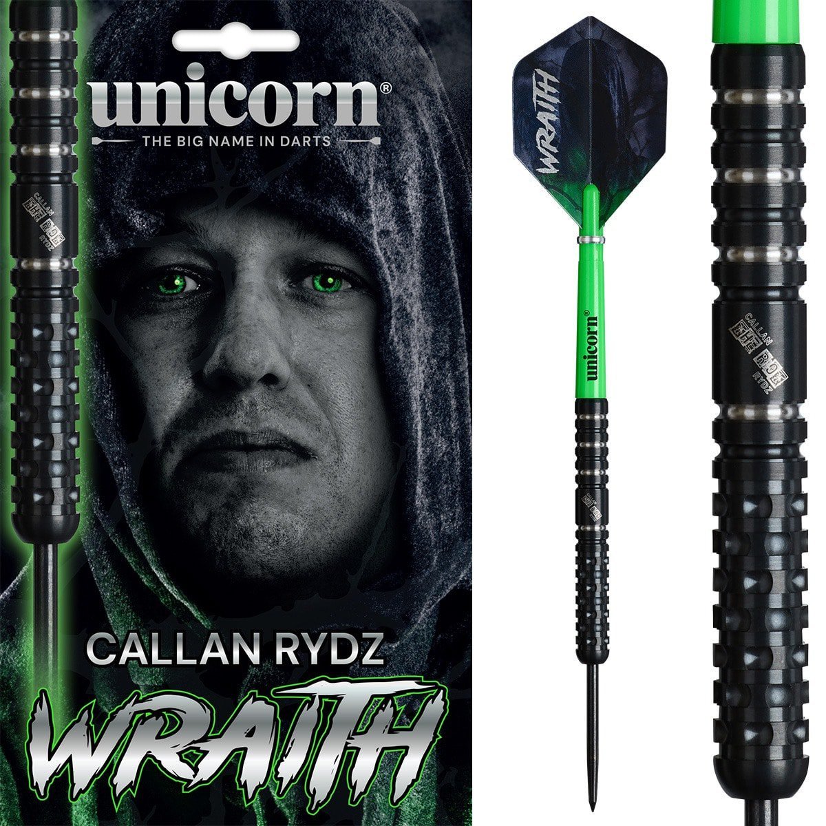 Unicorn Wraith Callan Rydz 90% dartpijlen