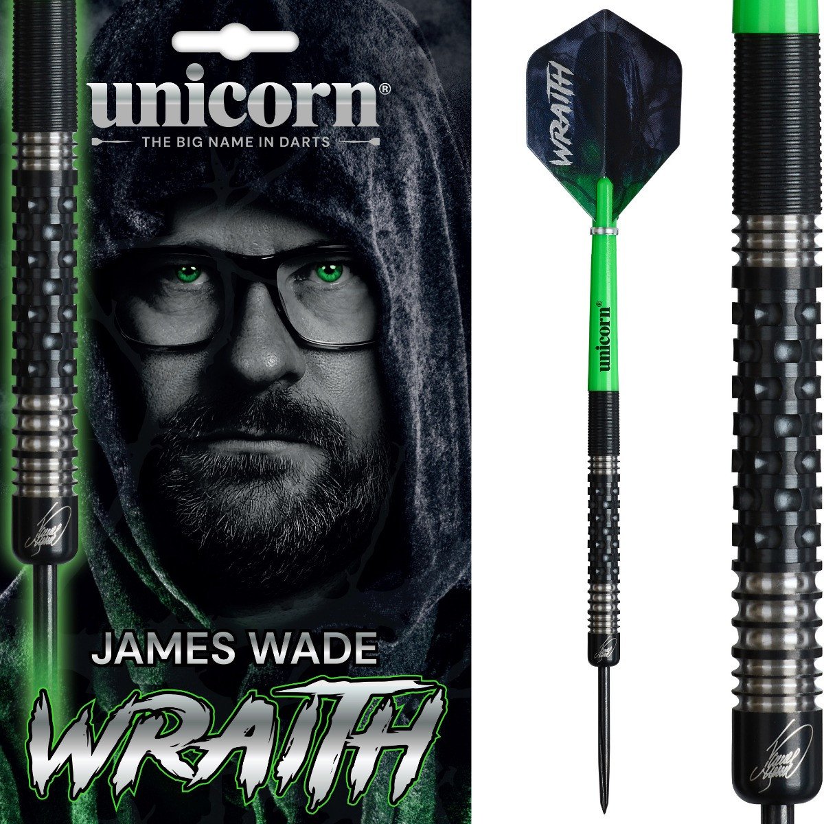 Unicorn Wraith James Wade P2 90% dartpijlen