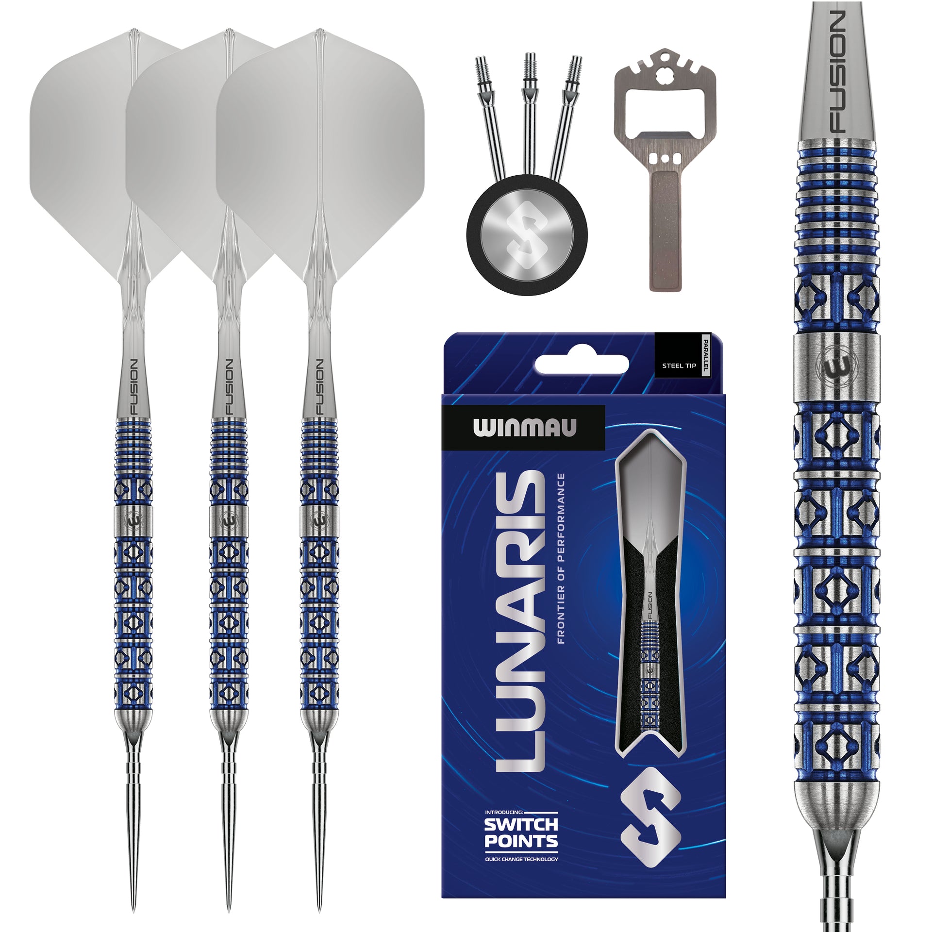 Lunaris Switch Point Darts Parallel dartpijlen