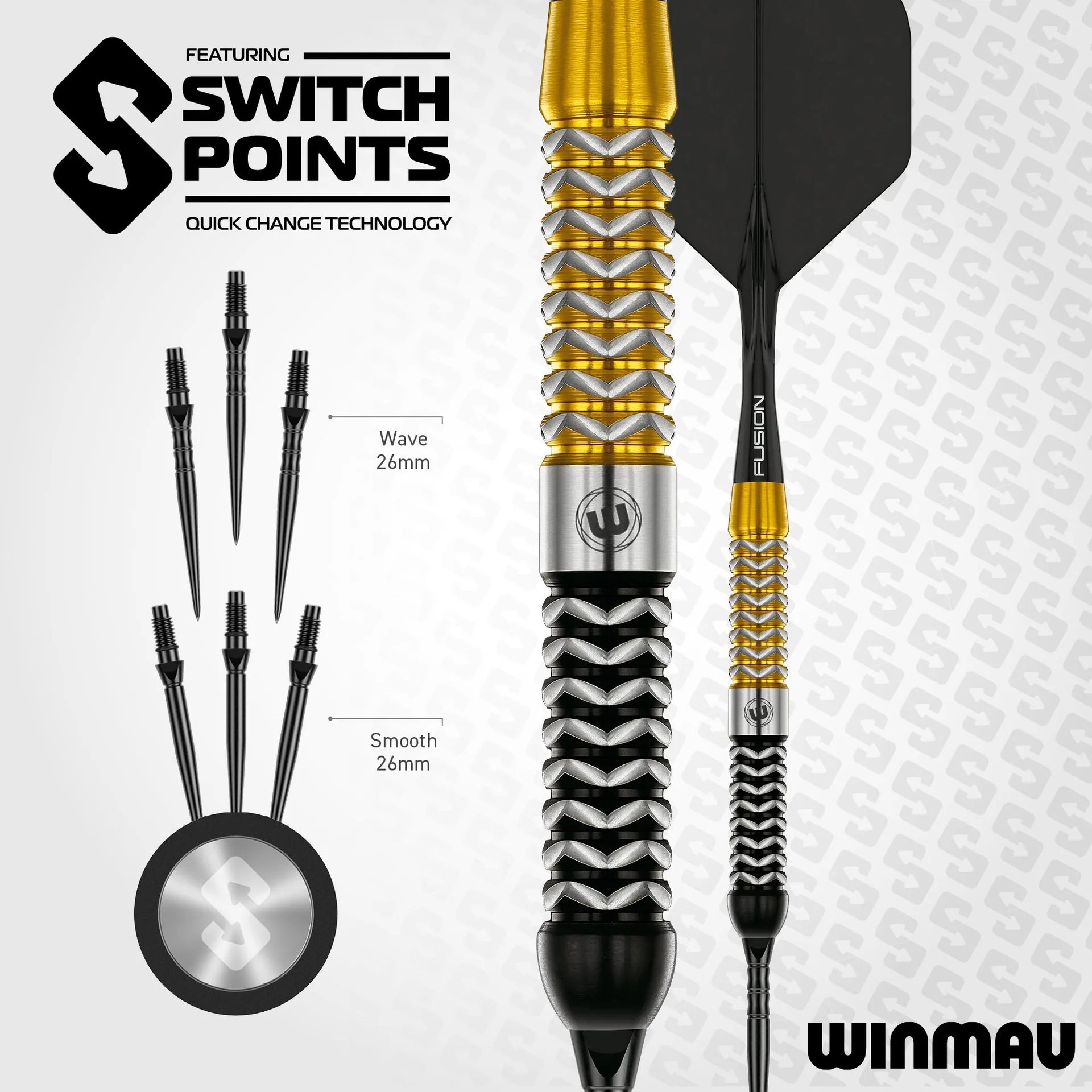 Exion Switch Point Darts Parallel dartpijlen - Afbeelding 7