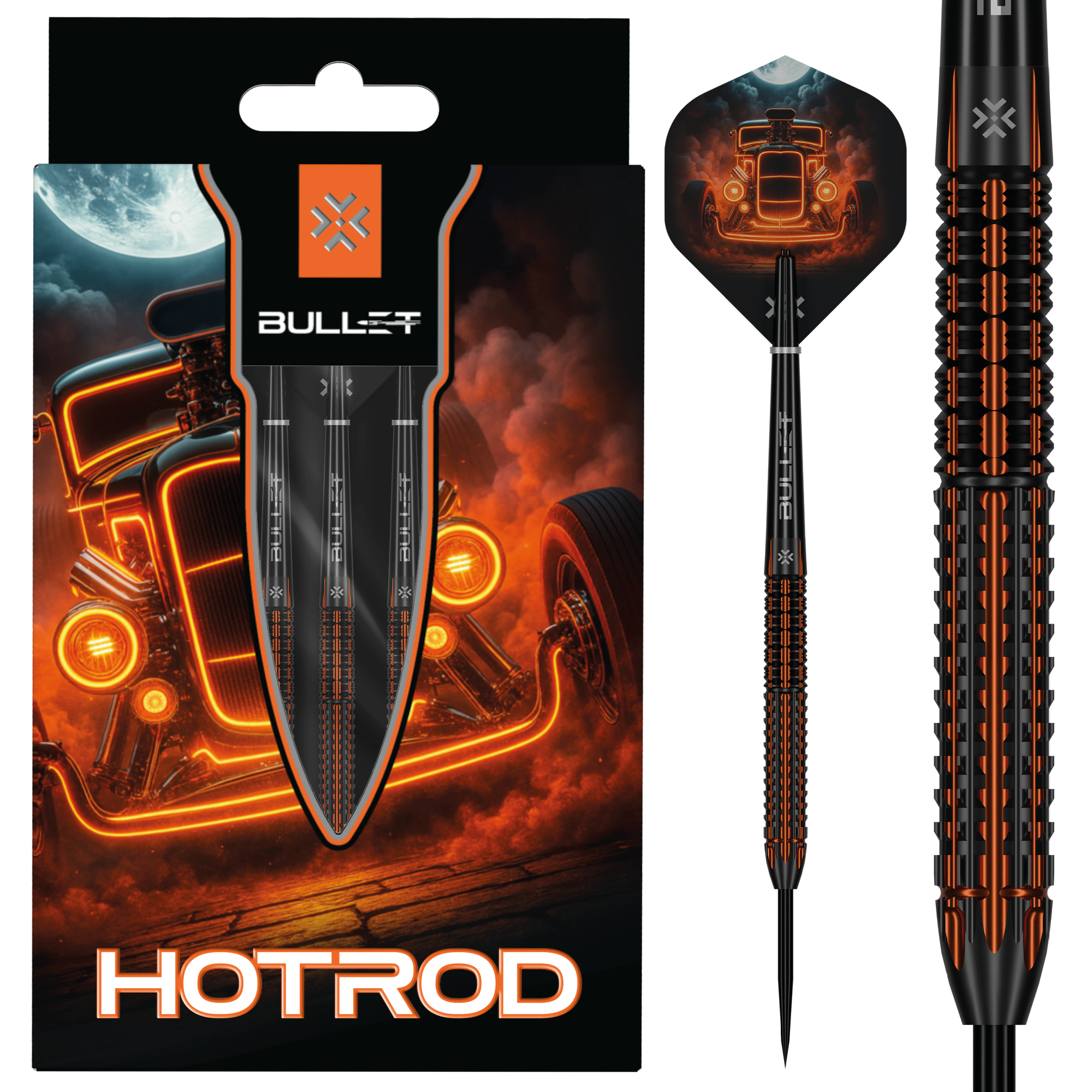 Bullet Hotrod 97,5% Dartpijlen
