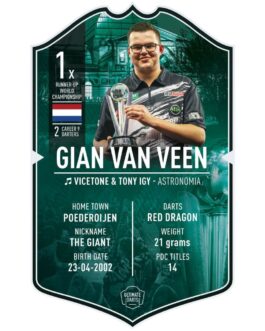 Ultimate Card Gian van Veen 2026 – 37×25