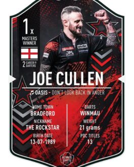 Ultimate Card Joe Cullen 2026 – 37×25
