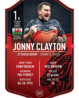 Ultimate Card Jonny Clayton 2026 – 37×25 cm
