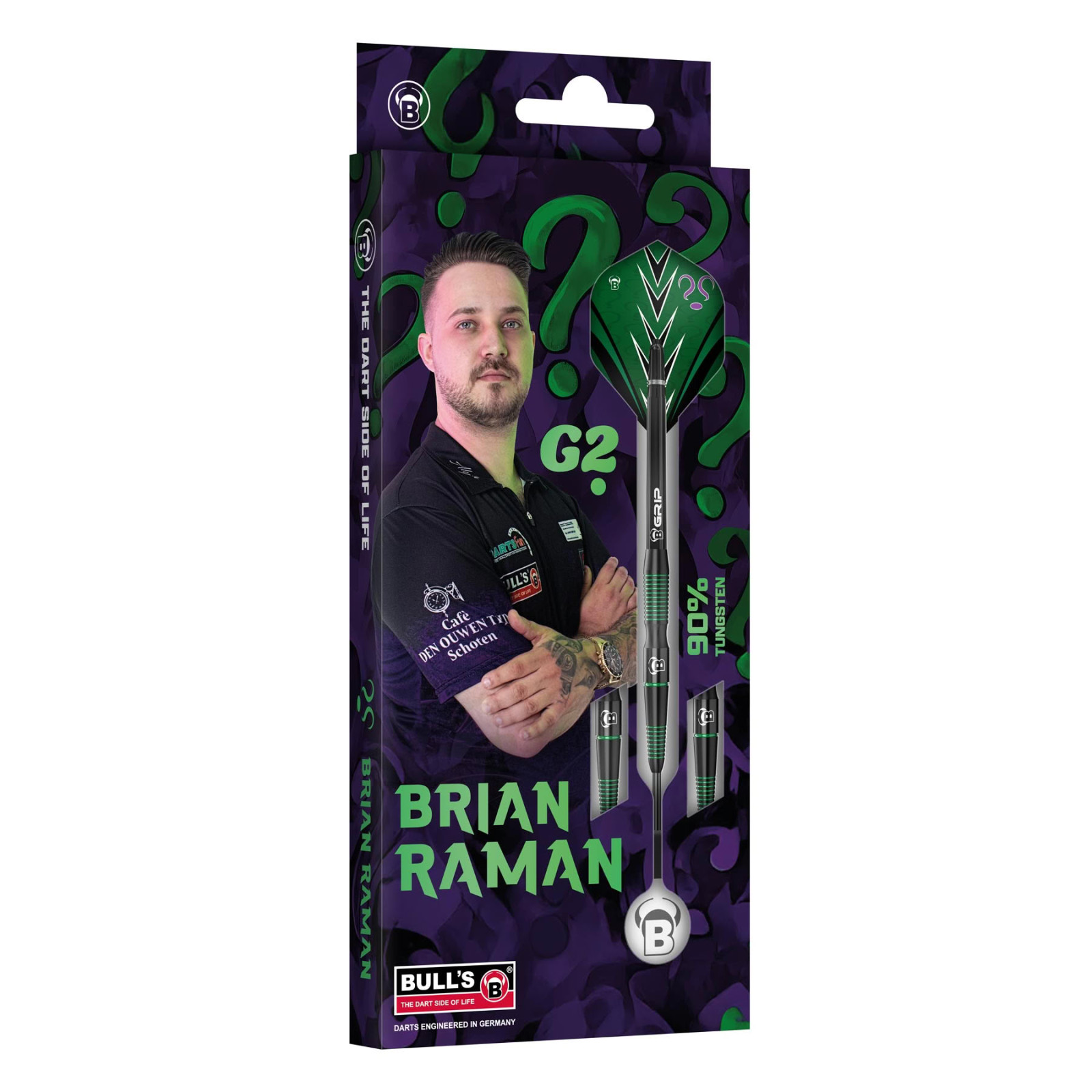 Bull's Brian Raman G2 dartpijlen - Afbeelding 3