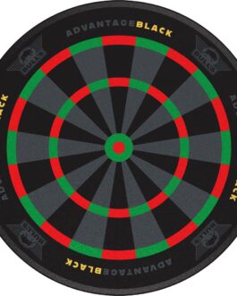 Bull’s Advantage Black Mini Dartboard Display