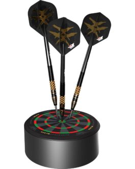 Bull’s Advantage Black Mini Dartboard Display