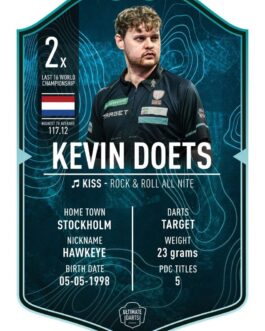 Ultimate Card Kevin Doets 2026 – 37×25 cm