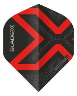 Winmau Blade X Prism Delta Flight Black Red