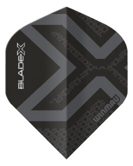 Winmau Blade X Prism Delta Metallic Black Flights