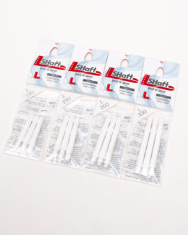 L-Style L-SHaft Locked Straight White