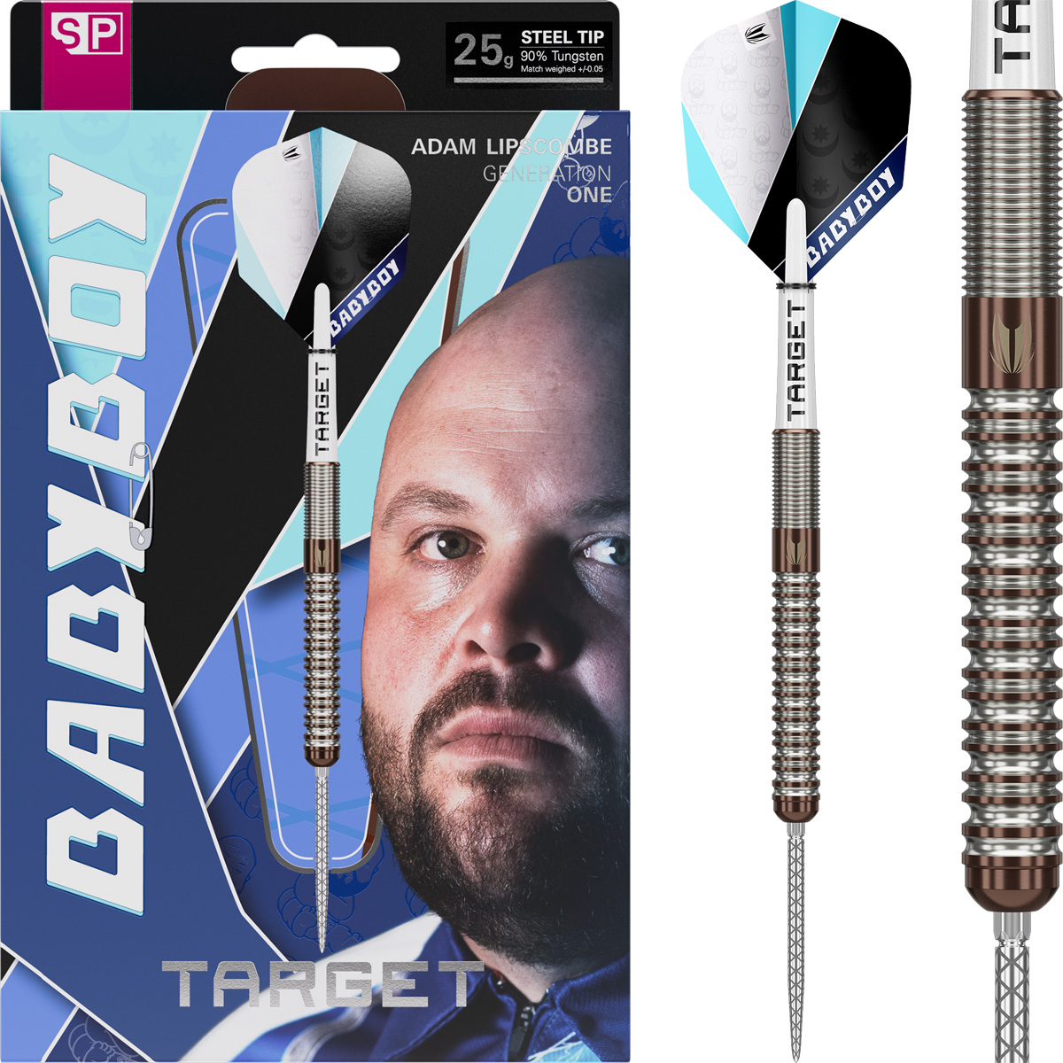 Target Adam Lipscombe SP Steeltip 90% 25g