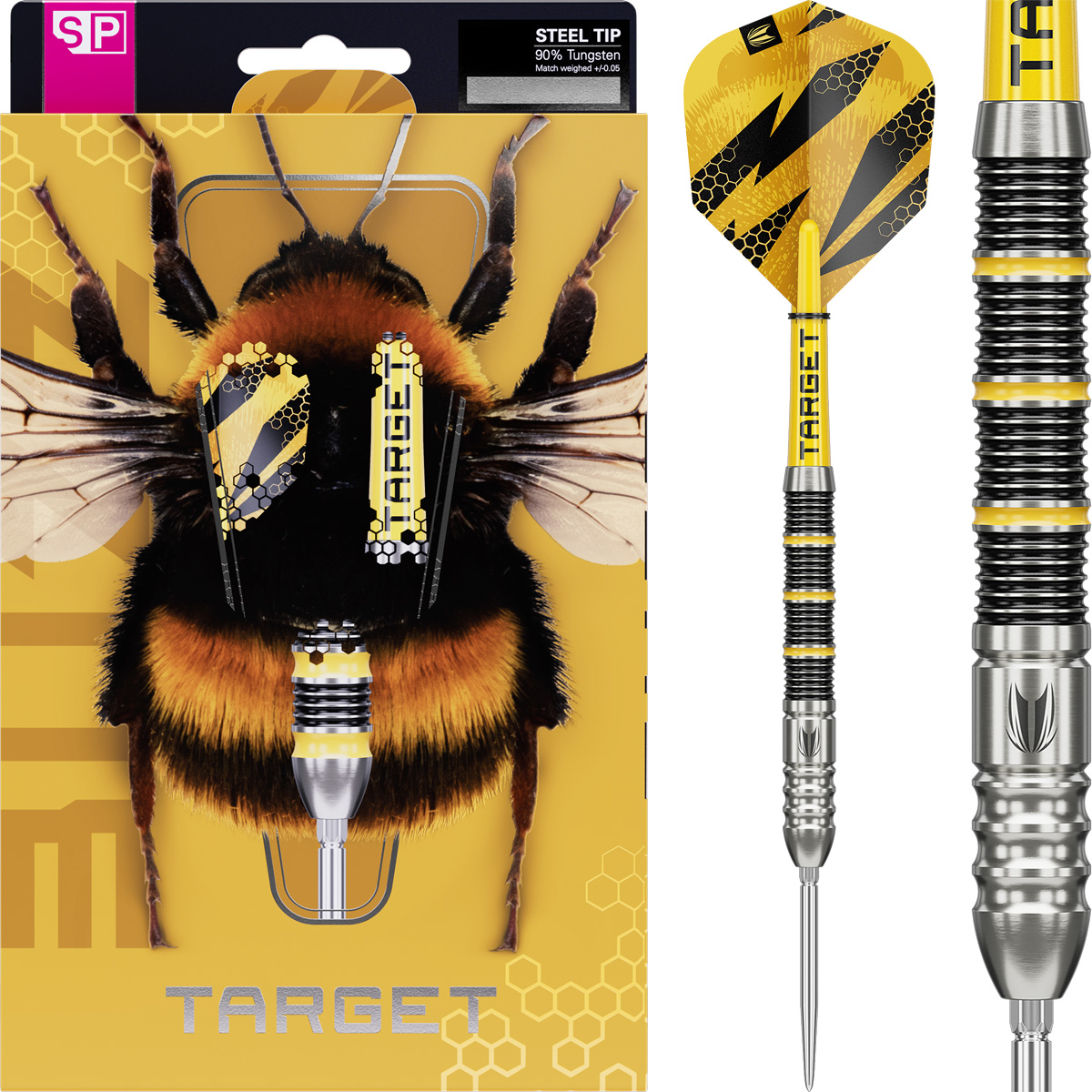 Target Buzz 90% SP02 Steeltip