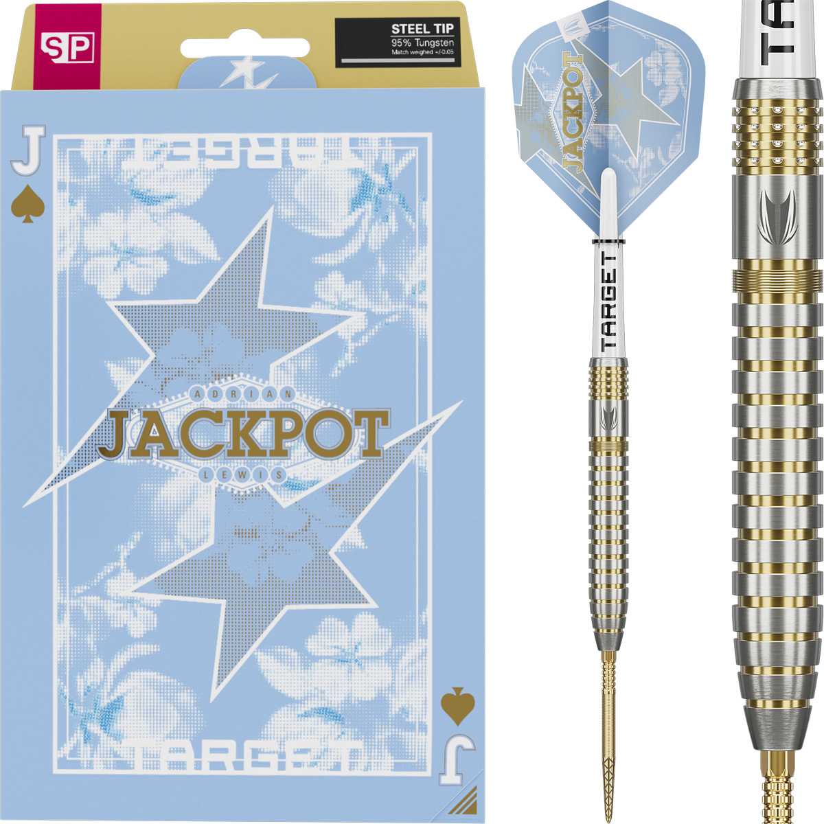 Target Adrian Lewis Showdown Edition SP Steeltip 95%