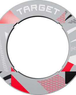 Target Patterned Notched Dartboard Surround