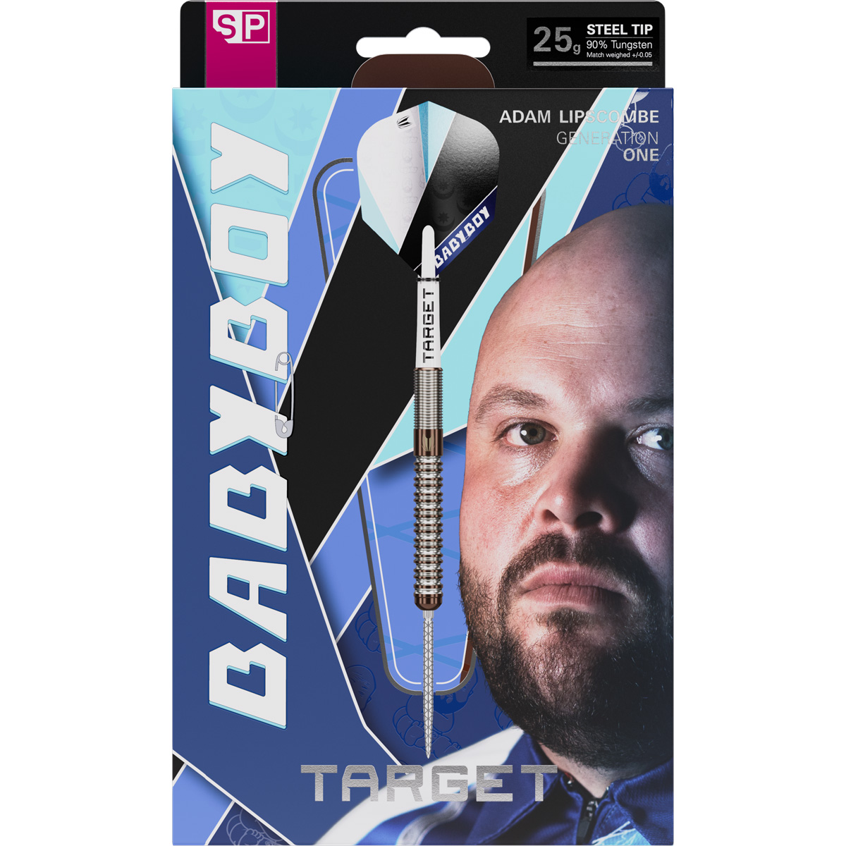 Target Adam Lipscombe SP Steeltip 90% 25g - Afbeelding 7