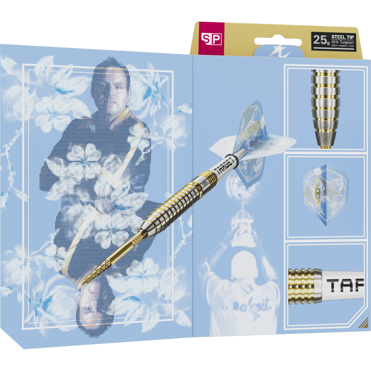 Target Adrian Lewis Showdown Edition SP Steeltip 95% - Afbeelding 7