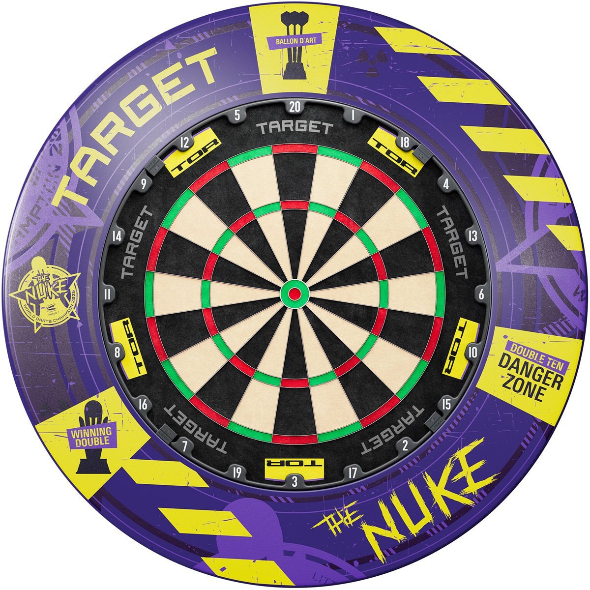 Target Luke Littler World Champion Surround Dartboard Set
