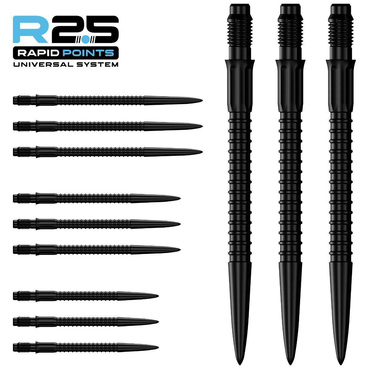 Mission R2.5 Rapid Points RP GV1 Black - Afbeelding 2