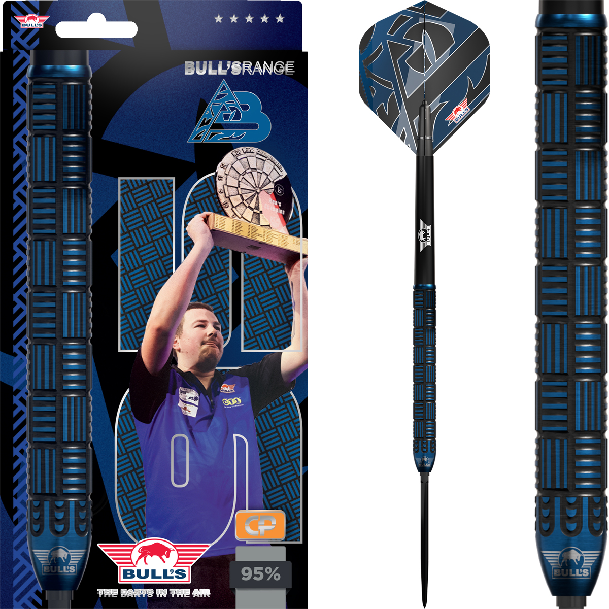 Bull's Andy Baetens 95% CP dartpijlen