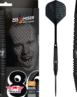 Bull’s Max Hopp 80% Black CP dartpijlen